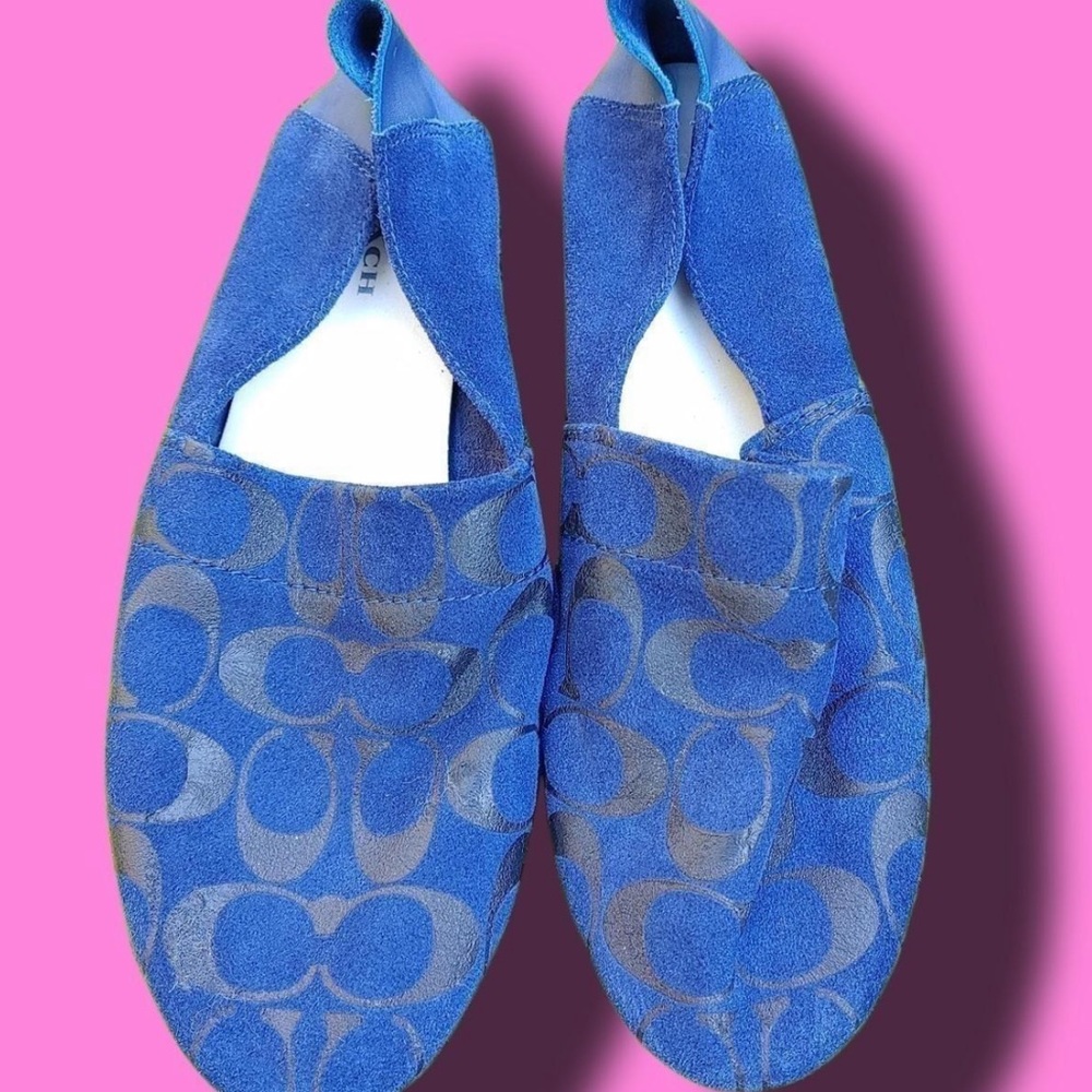 Coach slip ons